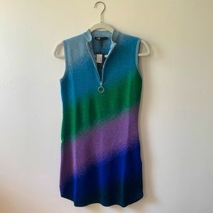 MAJE - Tri-Color tennis dress - NWT - SM
